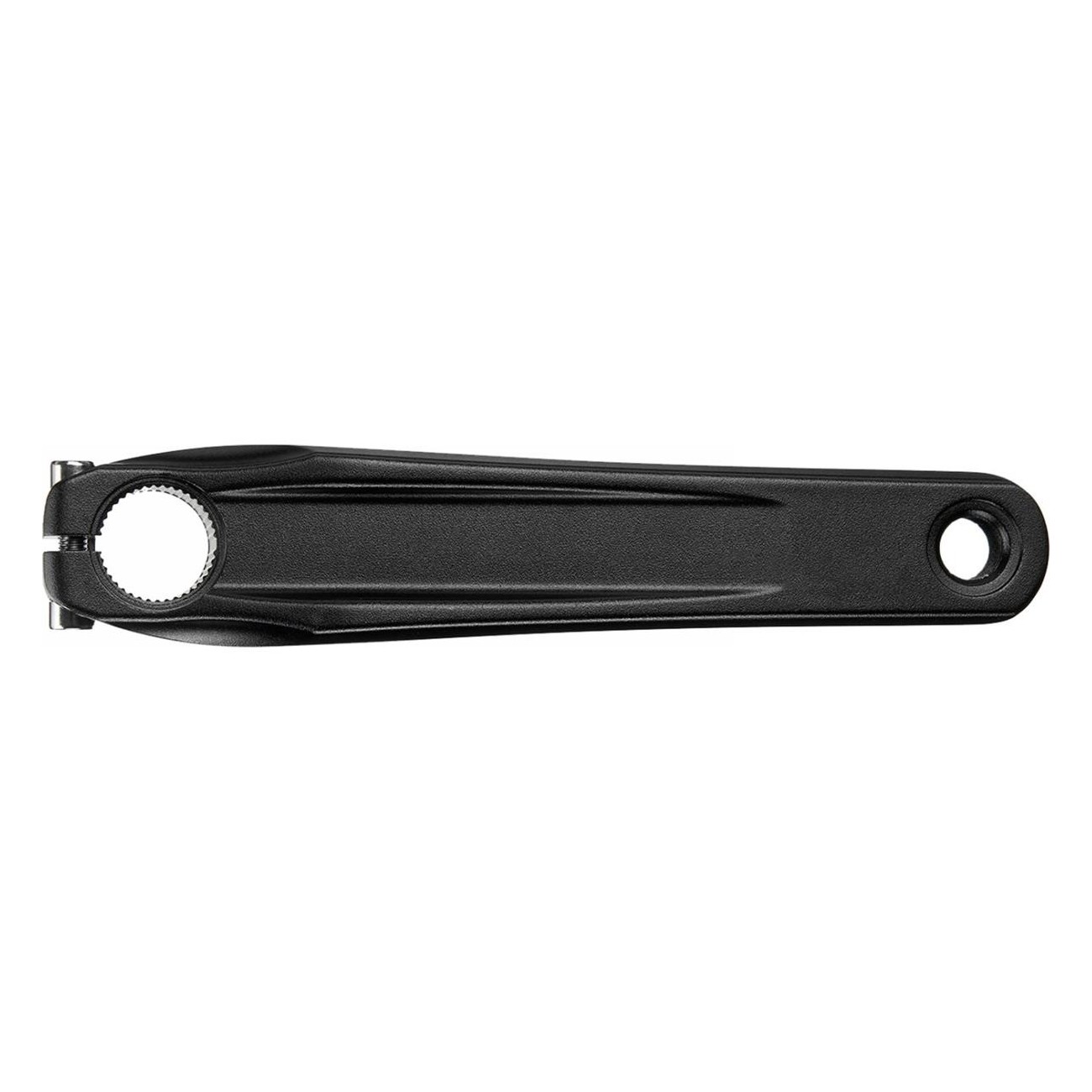 Shimano Hollowtech Left Crank for E-bike 175mm Black Anodized - 1