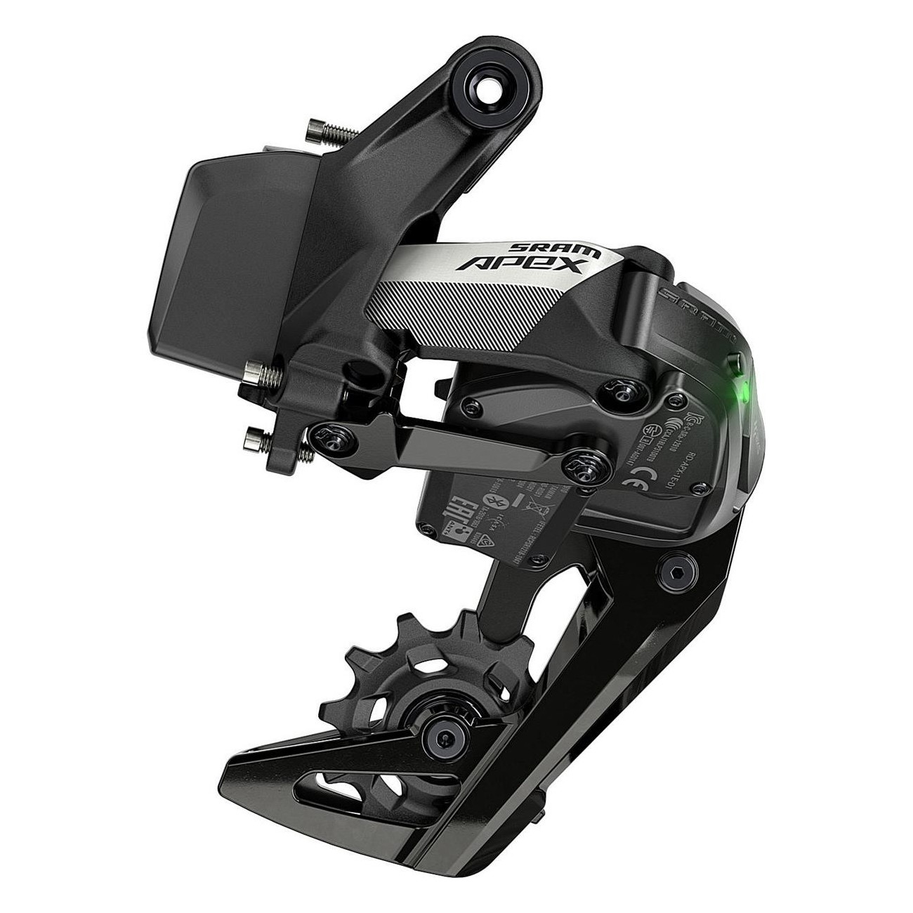 Apex XPLR AXS Rear Derailleur for 1x12 Speed with eTap and AXS Connectivity - 4