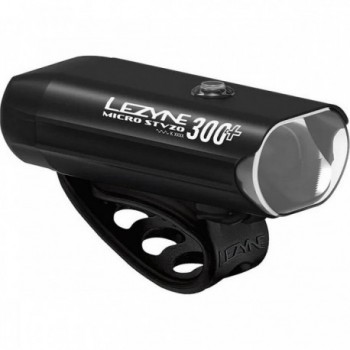 Lezyne Micro STVZO 300+ Luz Delantera Negra, 300 Lúmenes, Recargable USB-C - 1