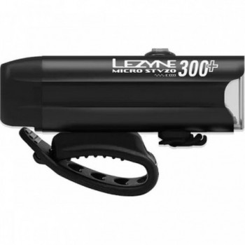 Lezyne Micro STVZO 300+ Frontlicht Schwarz, 300 Lumen, USB-C, IPX7 - 2