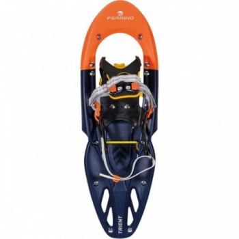 Raquettes Trient Bleu/Orange 41-48 avec Talon Relevé Trekking 100kg 2kg - 1