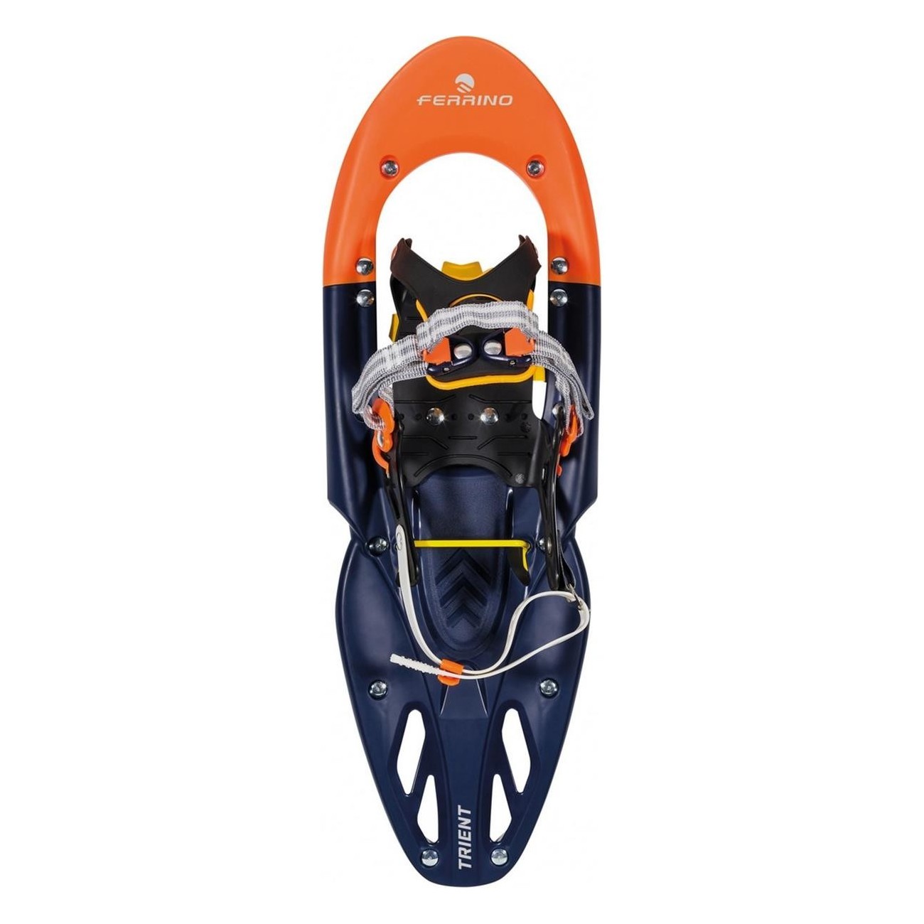 Raquettes Trient Bleu/Orange 41-48 avec Talon Relevé Trekking 100kg 2kg - 1