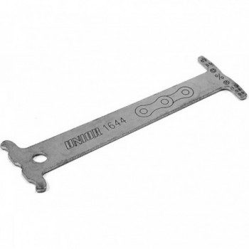 Chain Wear Gauge with Intuitive Icons for Accurate Control - 1