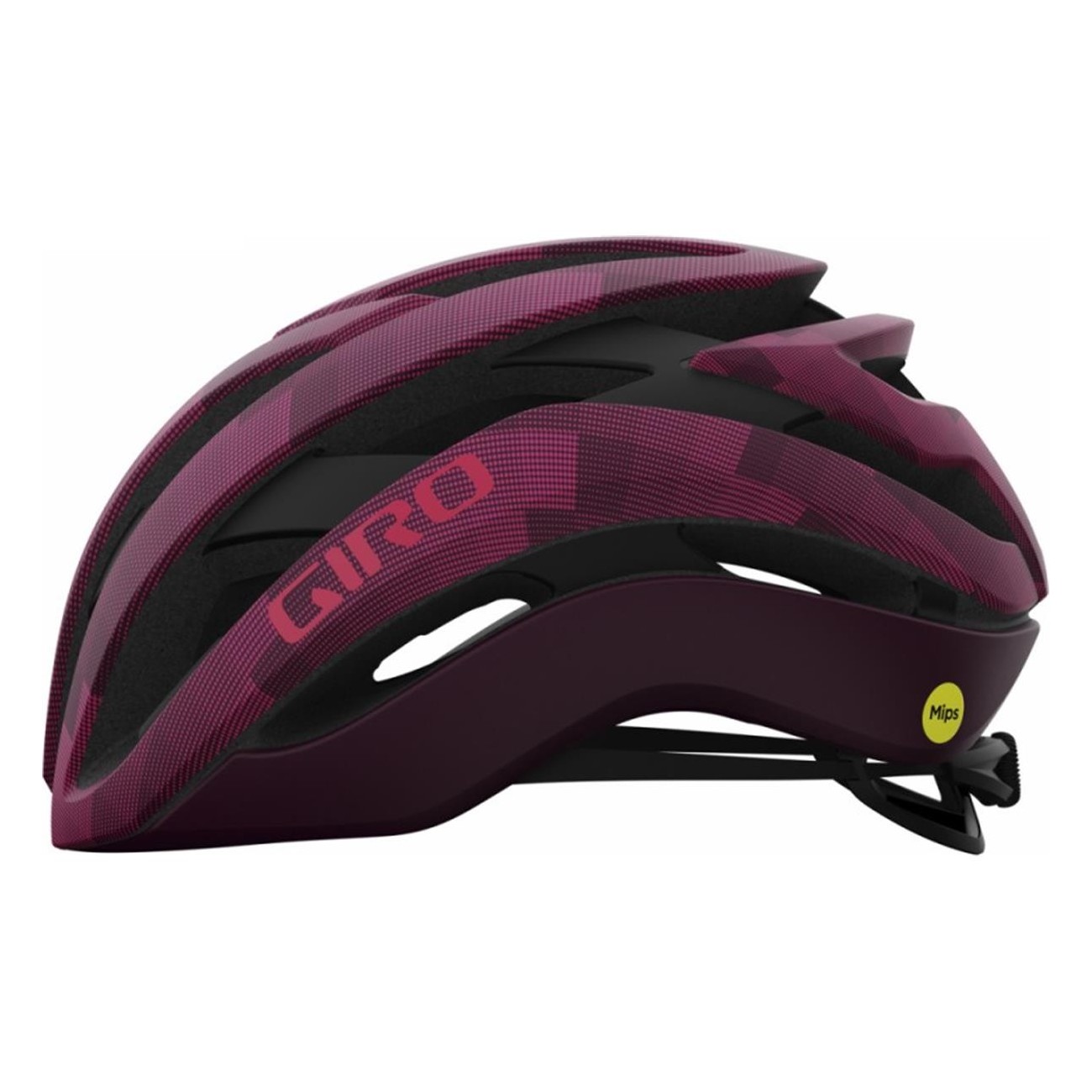 Casco da Ciclismo Giro Cielo MIPS Dark Cherry, Taglia L (59-63 cm) - Ventilazione e Comfort Professionali - 2 - Caschi - 0196178