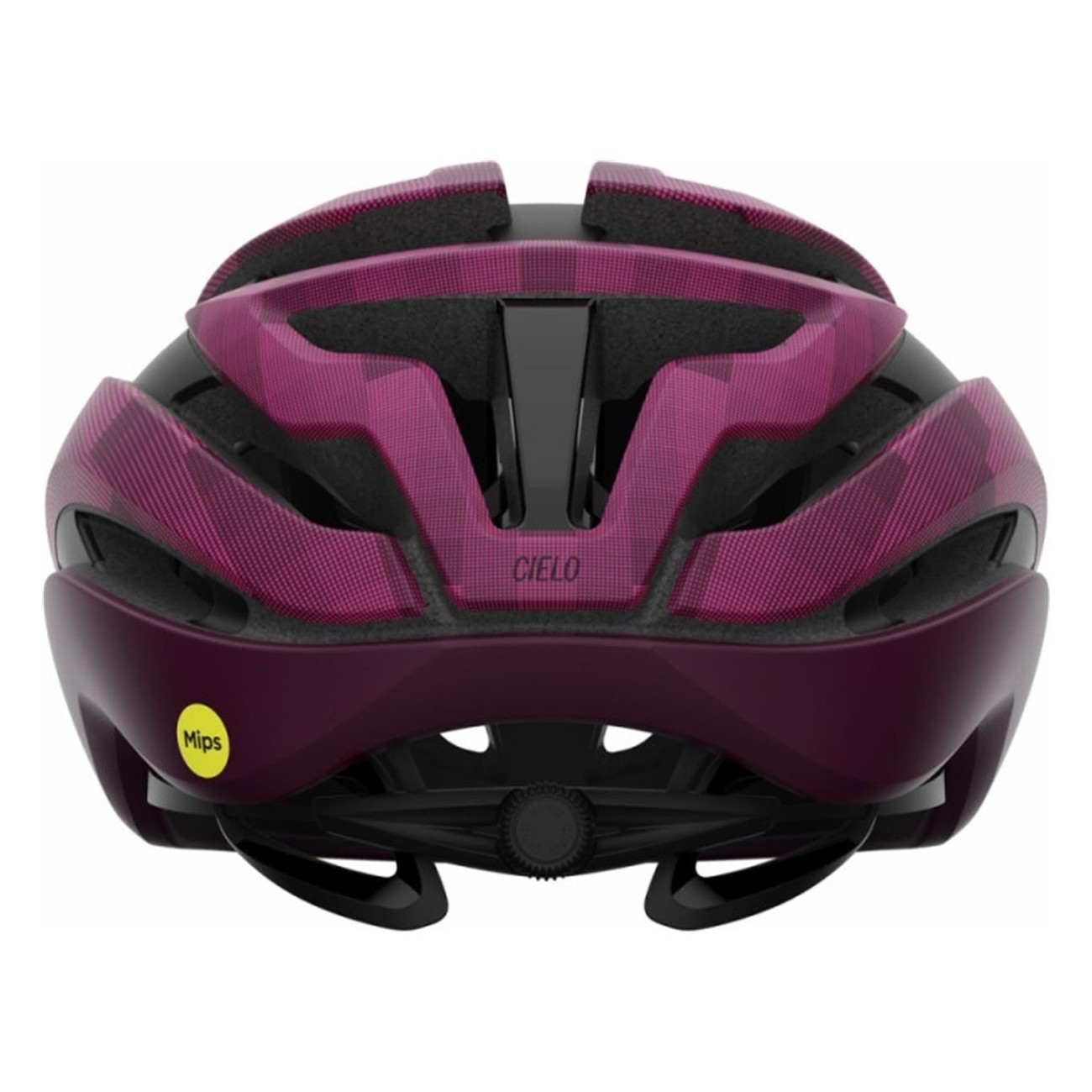 Casco da Ciclismo Giro Cielo MIPS Dark Cherry, Taglia L (59-63 cm) - Ventilazione e Comfort Professionali - 3 - Caschi - 0196178