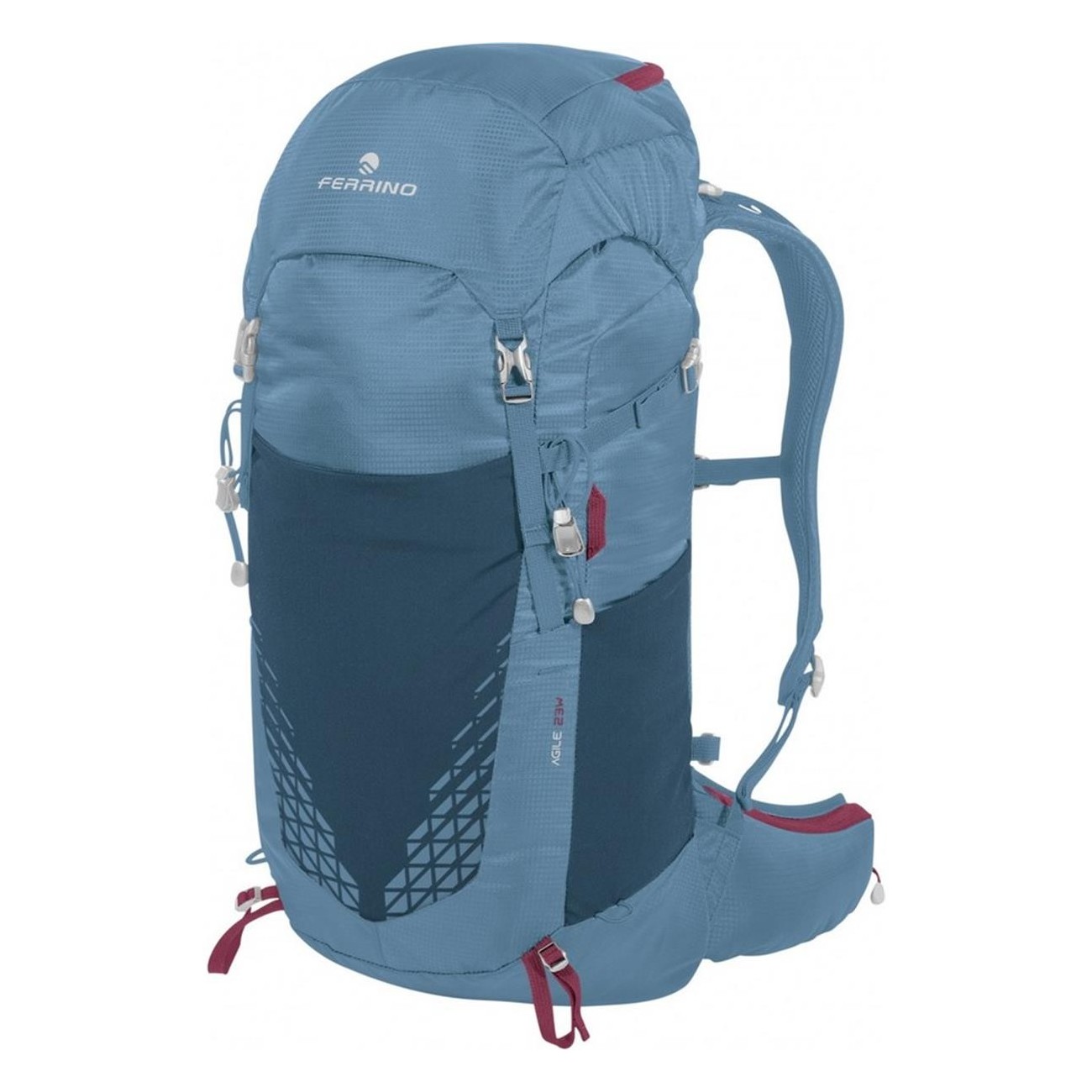 Sac à dos Agile 23L Femme Bleu pour Trekking - 1