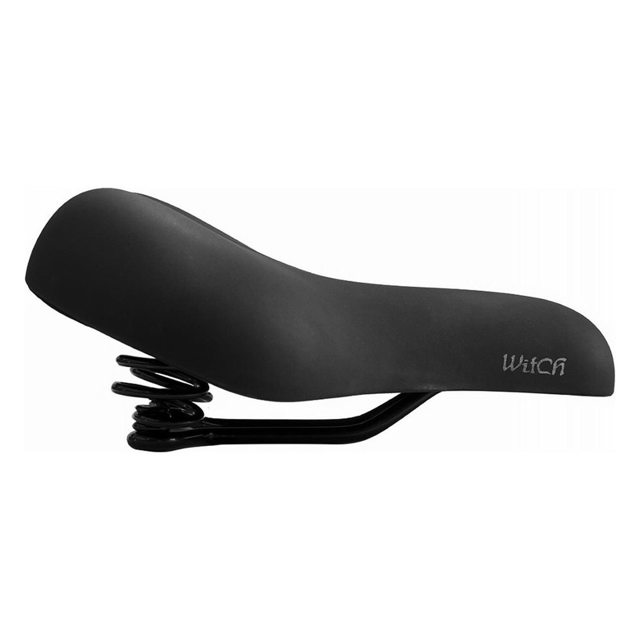 Unisex Black Citybike Saddle 260x243 mm - Comfortable and Breathable - 2