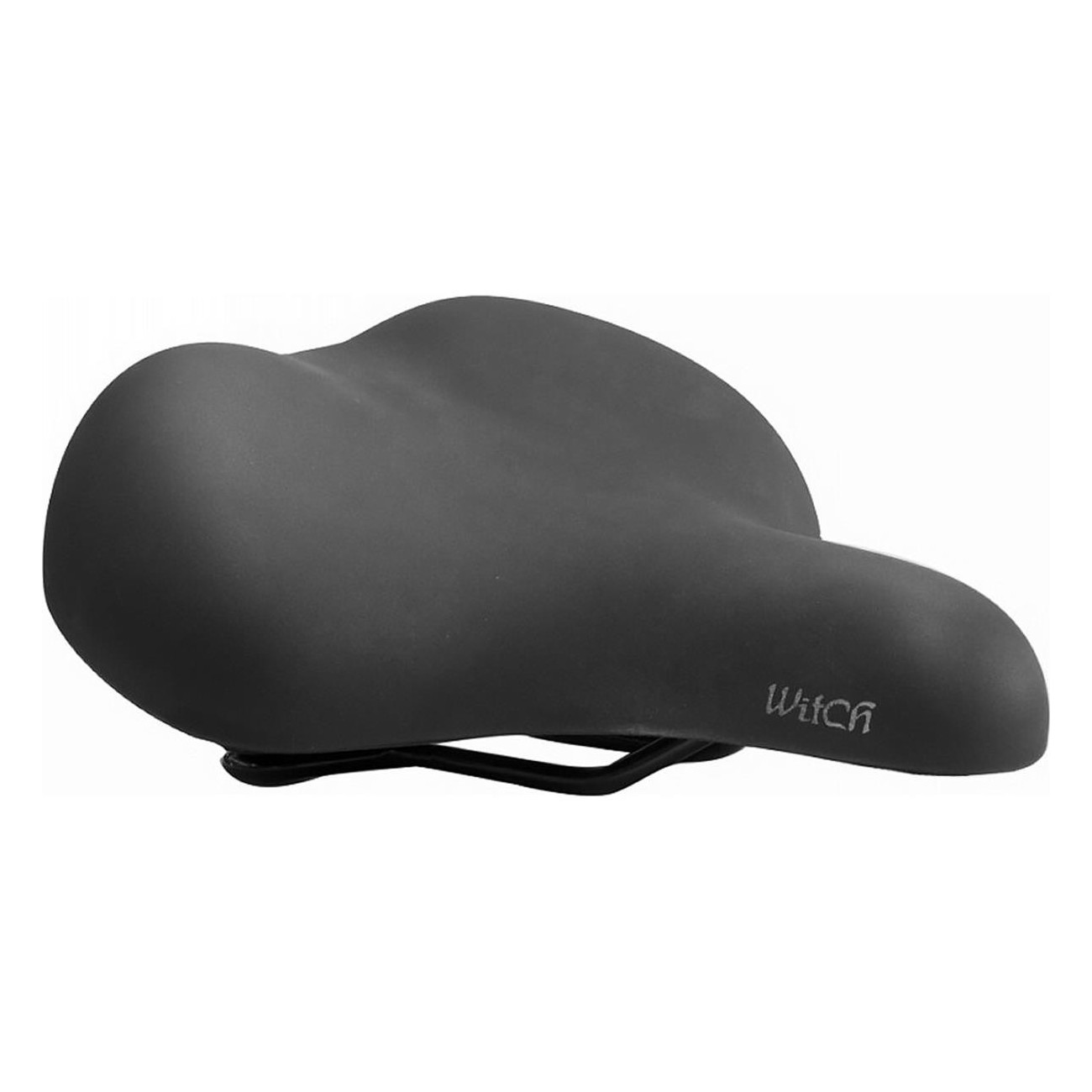 Unisex Black Citybike Saddle 260x243 mm - Comfortable and Breathable - 3