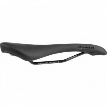 VELO Speedflex Basic Saddle 278x142 mm Black with Steel Frame MV - 2