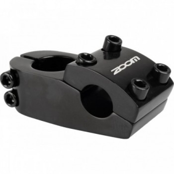 Attache de guidon BMX Ahead Zoom 50mm en Aluminium Noir Ø22.2mm - Stabilité et Contrôle - 1