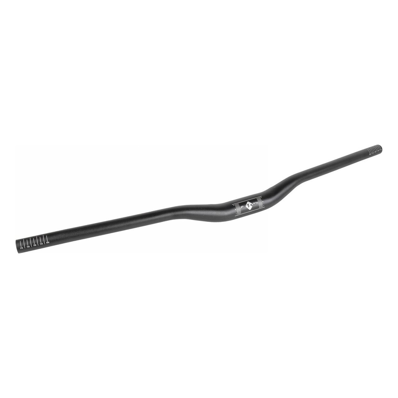 MTB Lenker aus Aluminium Schwarz 780mm Ø35mm M-Wave A•Rise 780 Oversize - 1