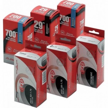 12x1.75 CHAOYANG Inner Tube with 28mm Schrader Valve, Antifreeze - 1