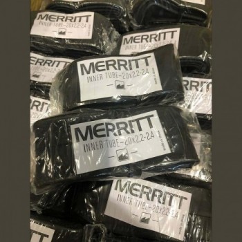 Tubo Merritt Negro 2.25 - 2.4 para Ciclismo, Tamaño 20'' - 1