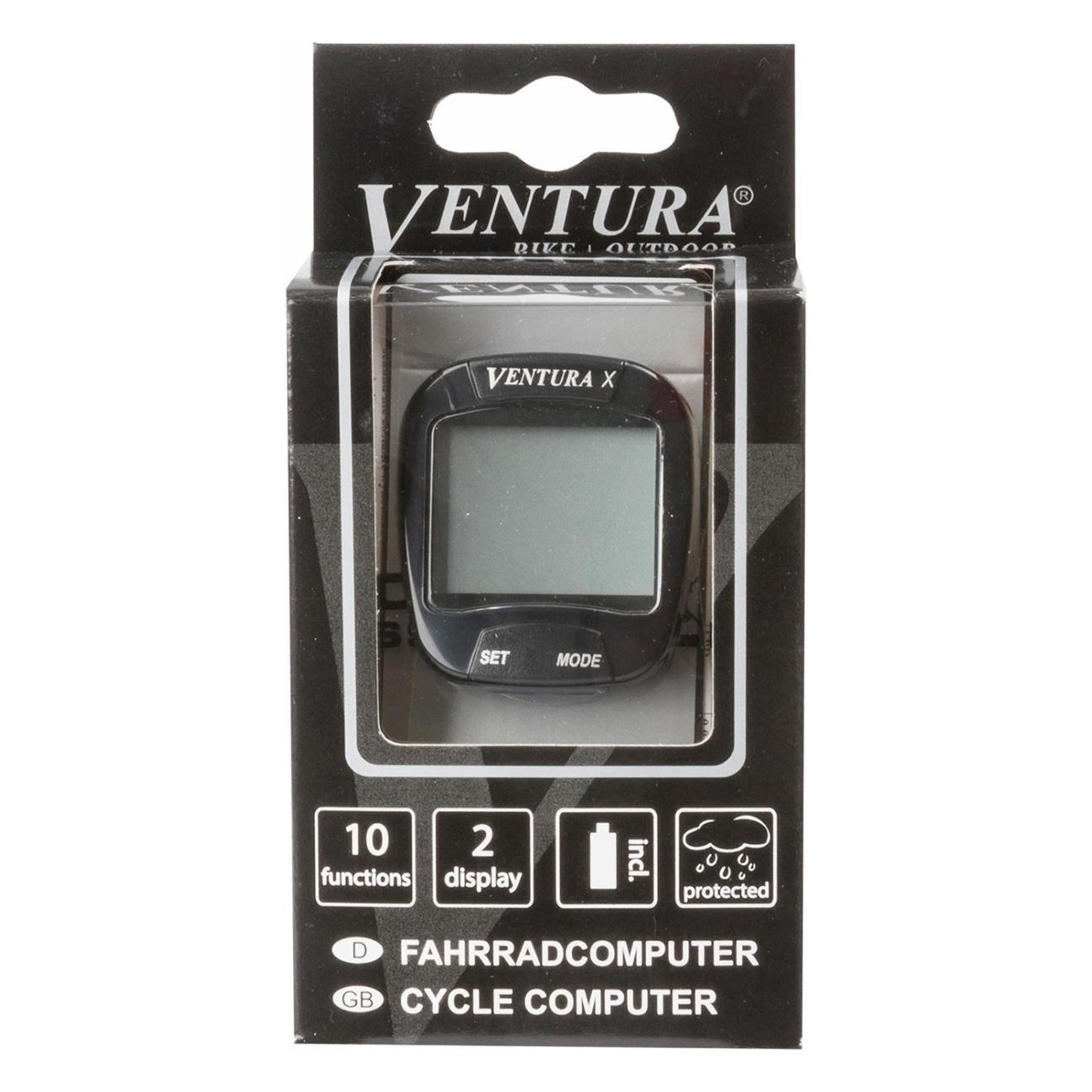 Ventura X Black Computer - 10 Functions with CE Mark in Retail Packaging - 3