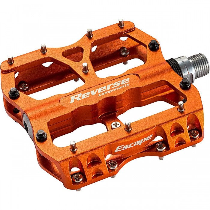 Robuster Plattform-Pedal für MTB - Fuga Invers Pedal Orange - 1