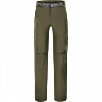 Pantalones Hombre Ushuaia Trekking Convertibles Talla 50 Fango - 1