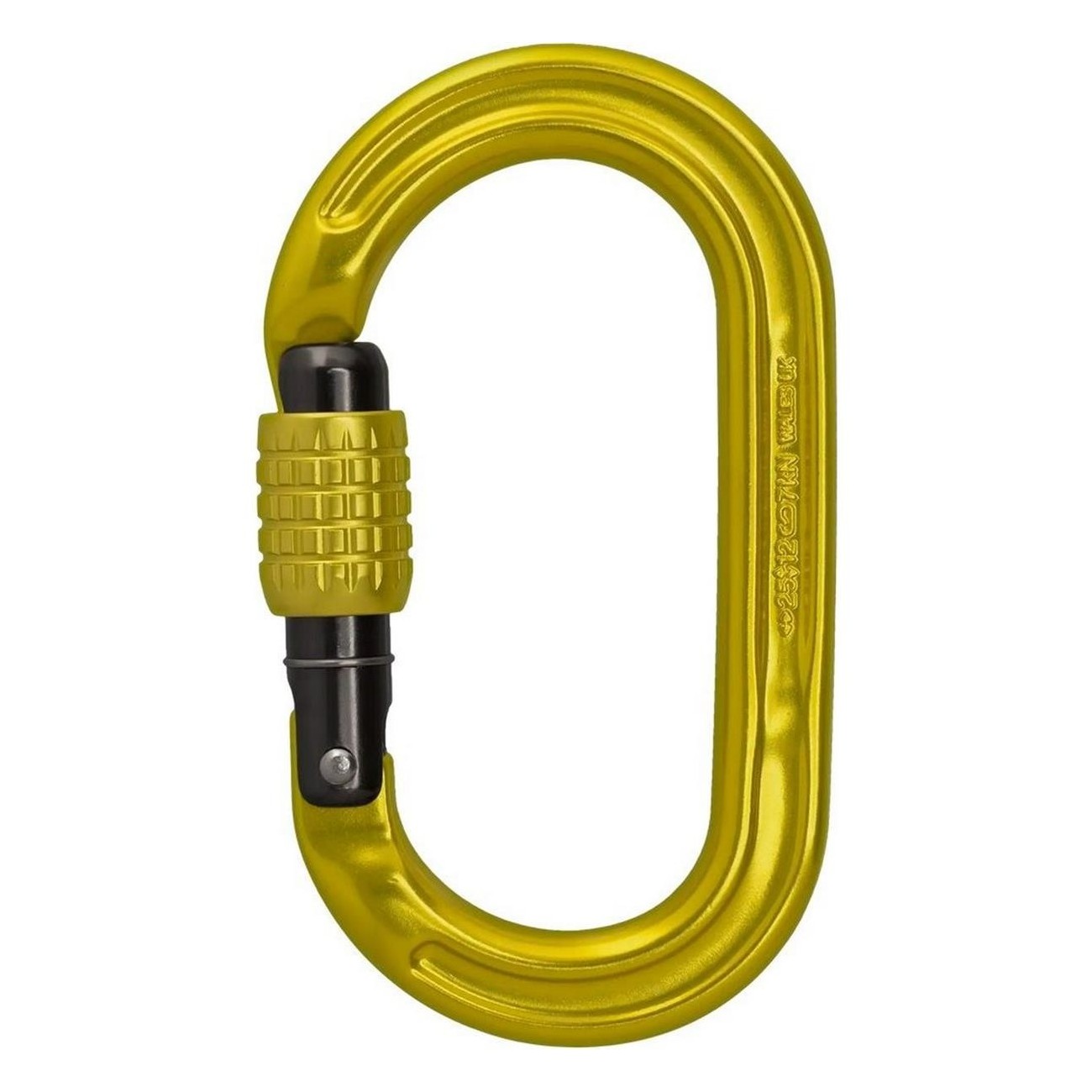 Universal Lime Screwgate Carabiner with Screw Lock - Lime Color - 1