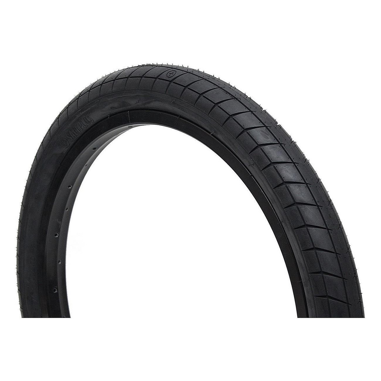 Saltplus Tire Burn BMX Tire 20x2.3, 65 PSI, Black - 1