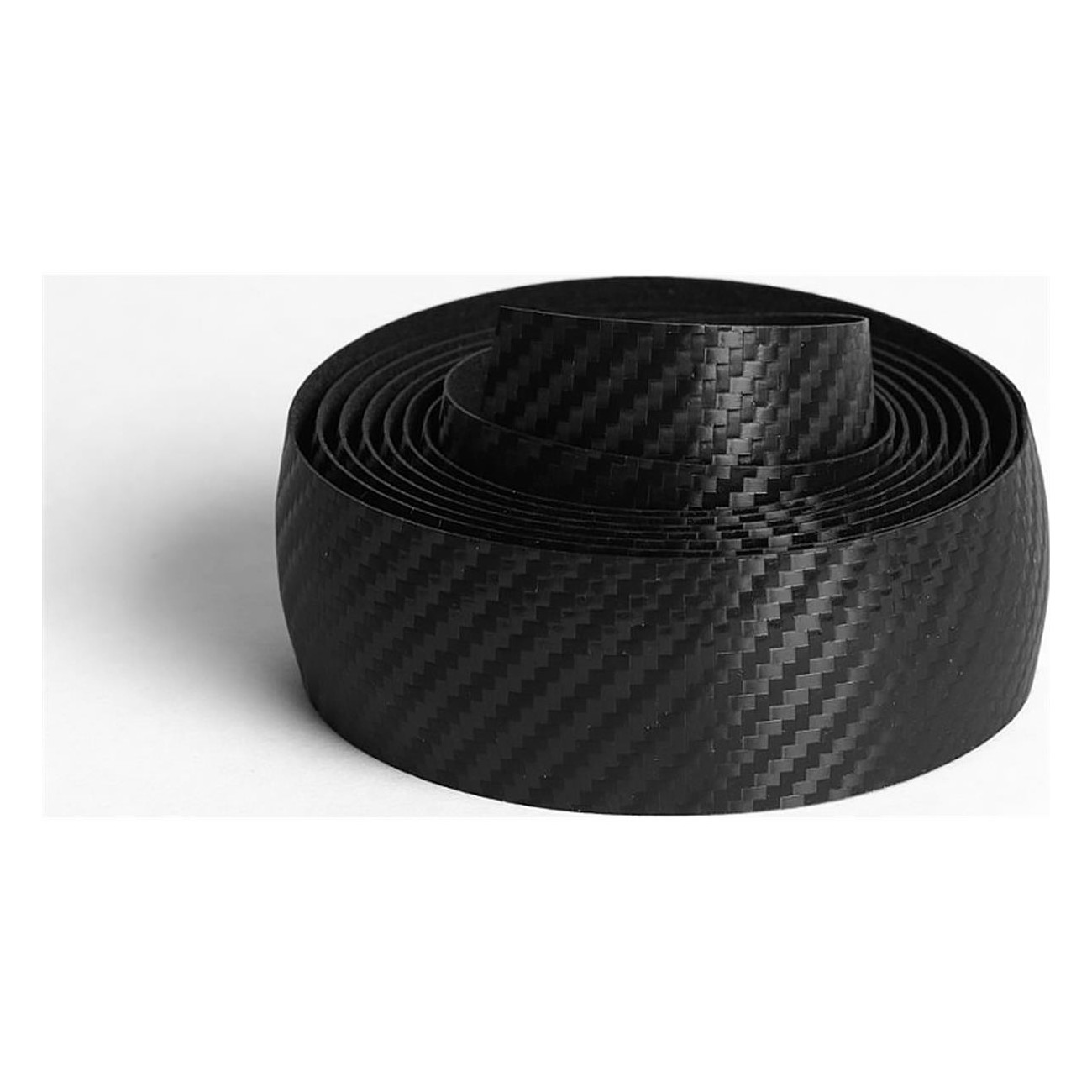 Nabico 2mm Black PVC Handlebar Tape, Carbon Look Finish, 2m - 1