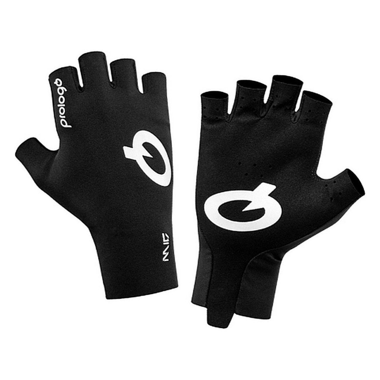 Prologo TT MIG Kurzfinger Handschuhe - Größe S, Schwarz, Aerodynamisch und Atmungsaktiv - 1