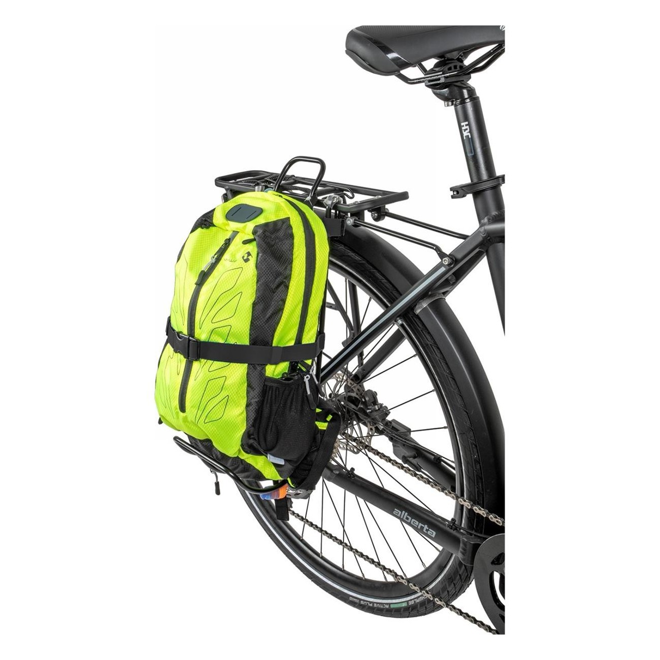 Porte-bagages Universel Racky Bag en Aluminium Noir - Charge Max 5 kg - 2