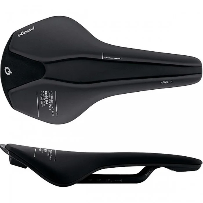 Prologo Nago R4 137 Tirox Black - High Comfort and Performance Saddle - 1