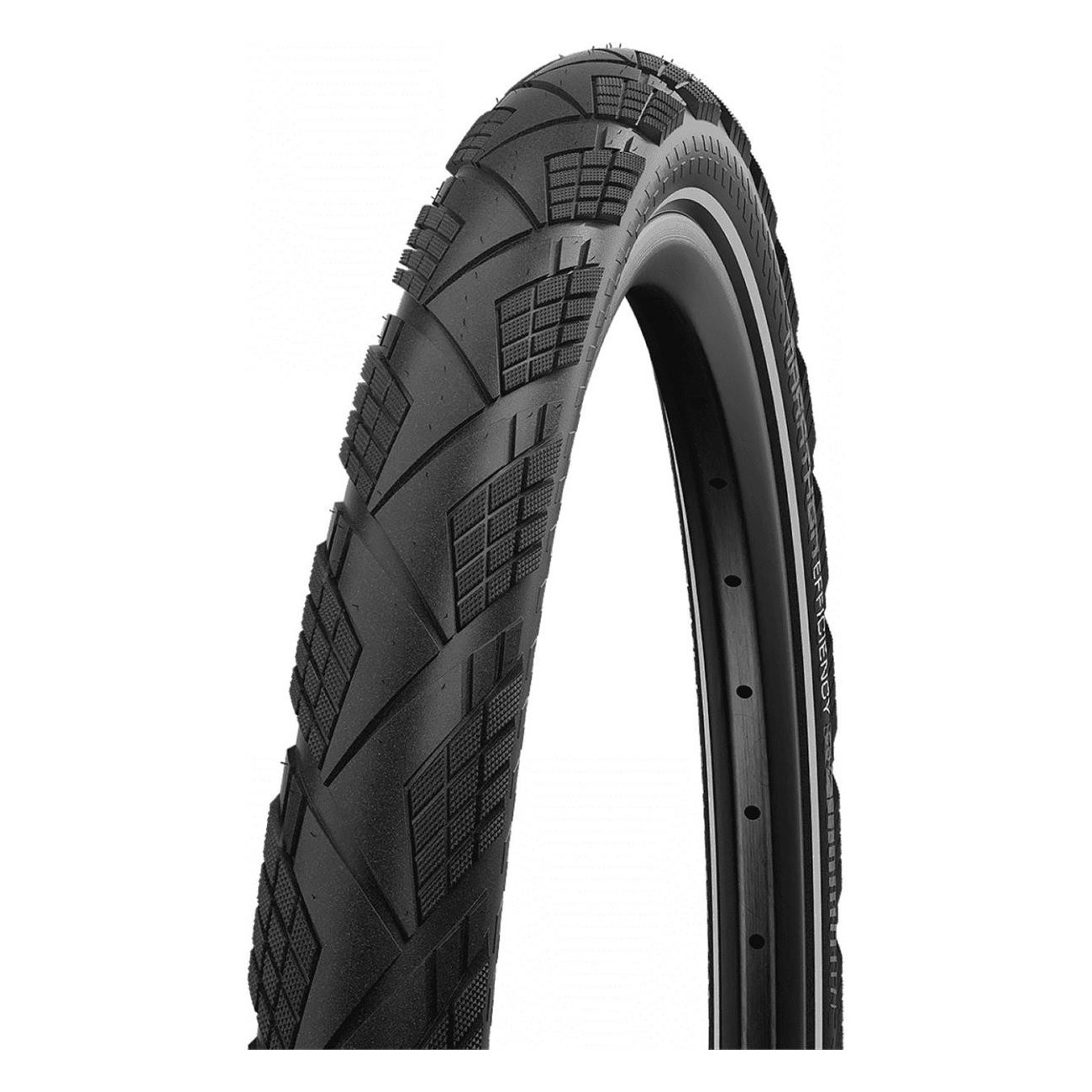 Schwalbe Marathon Efficiency Addix 700x38 Folding Tire Black for E-bike - 1