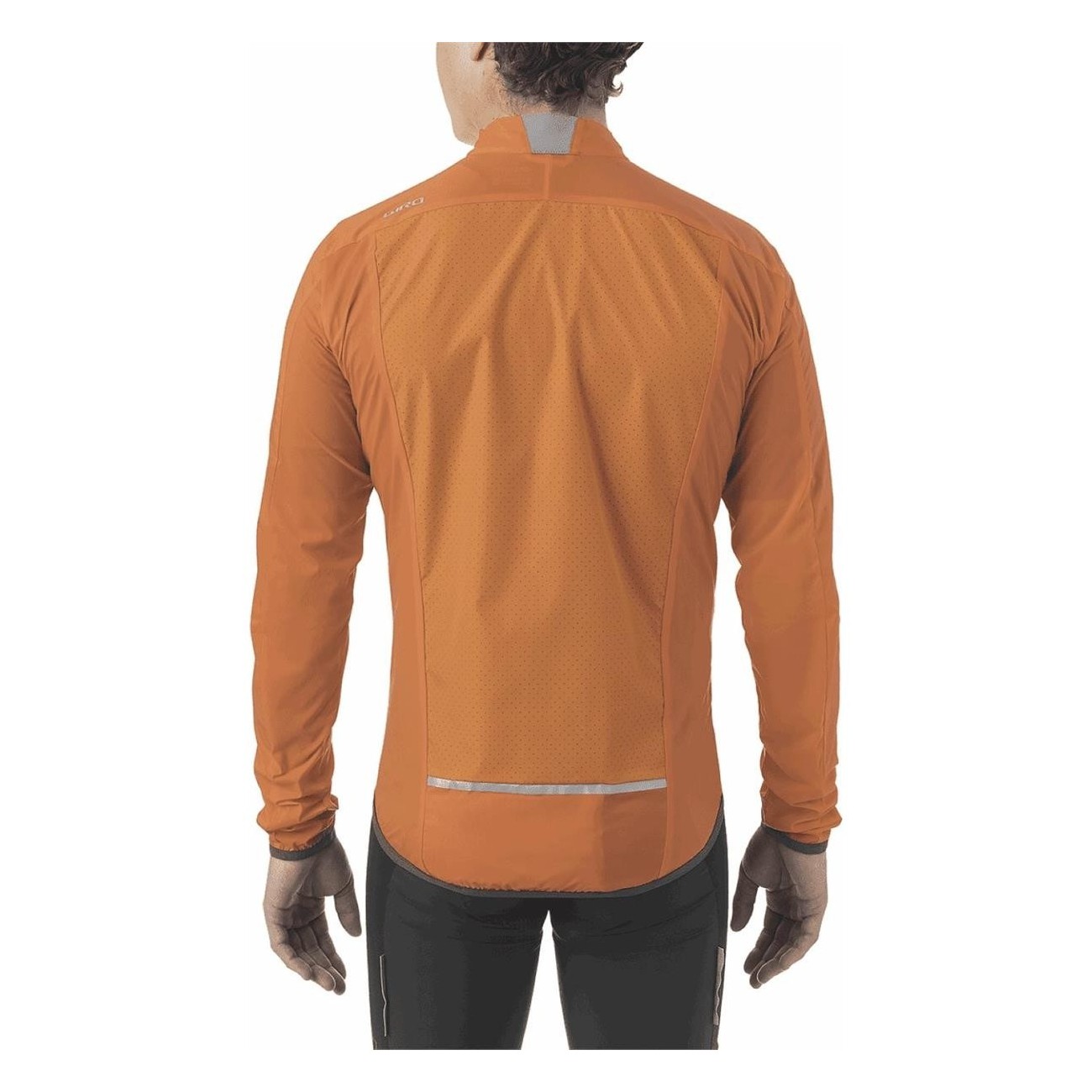 Chaqueta Antiviento Chrono Expert Naranja Vermillion Talla S - Protección y Comodidad - 3