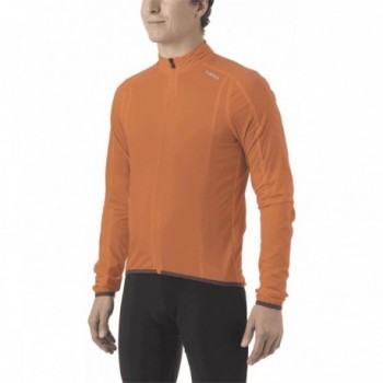 Chaqueta Antiviento Chrono Expert Naranja Vermillion Talla S - Protección y Comodidad - 4