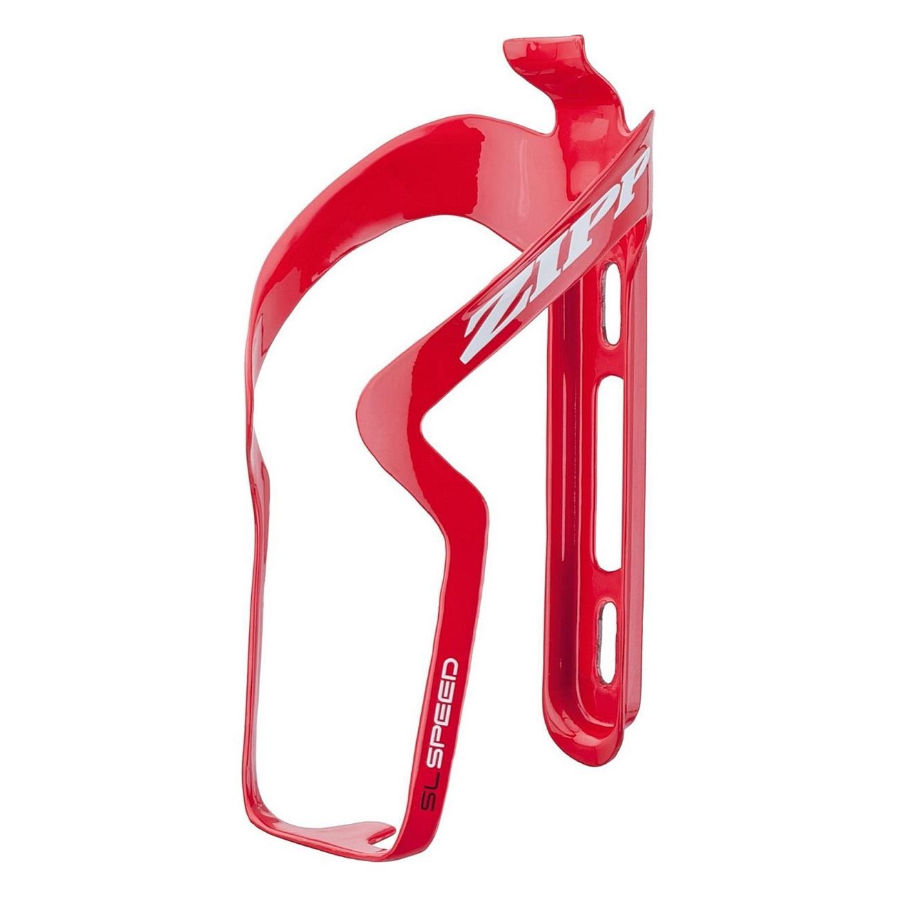  Porte-bidon SLSpeed en Carbone Rouge - Ultra Léger 17g pour Cadres Compacts  - 1