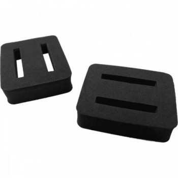 Fixplus Black Spacers for Bikepacking Bags - 2 Pieces, Bike Handlebar Accessory - 1