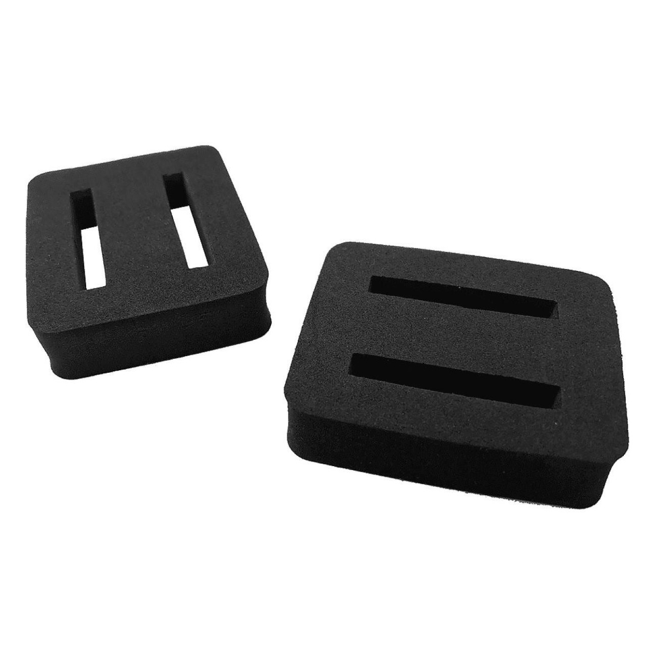 Fixplus Black Spacers for Bikepacking Bags - 2 Pieces, Bike Handlebar Accessory - 1