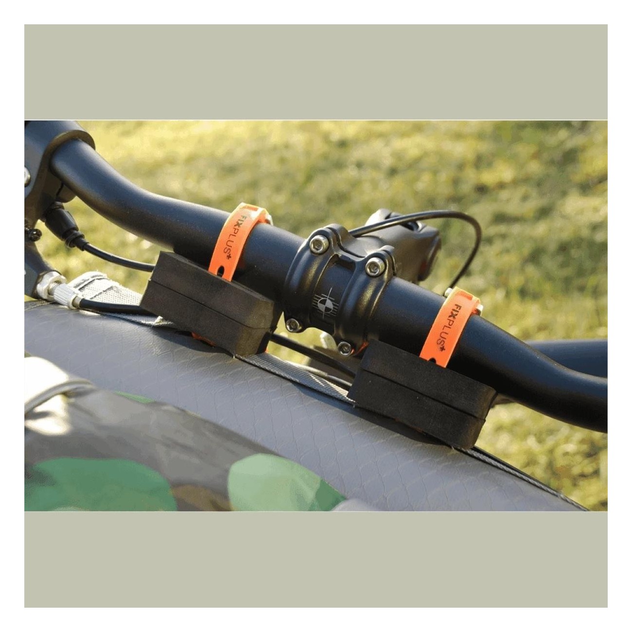 Separadores Fixplus Negros para Bolsas de Bikepacking - 2 Piezas - 2