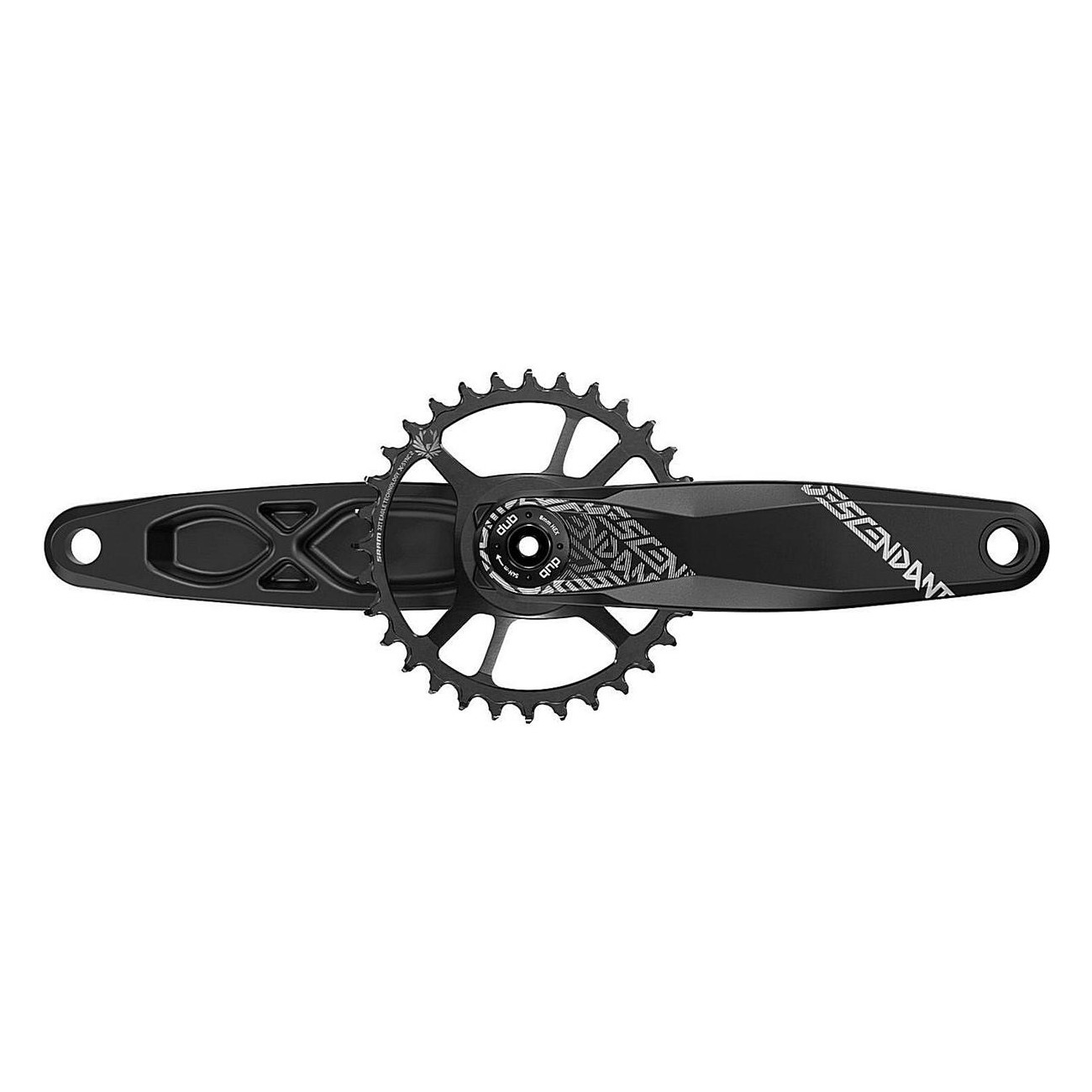 Truvativ Descendant 6K Aluminum Crankset for Eagle DUB 12s, 170mm, 32T X-SYNC - 1