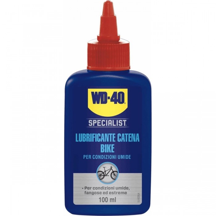 WD-40 Wet Bike Chain Lubricant 100ml - Long-Lasting Anti-Corrosion - 1