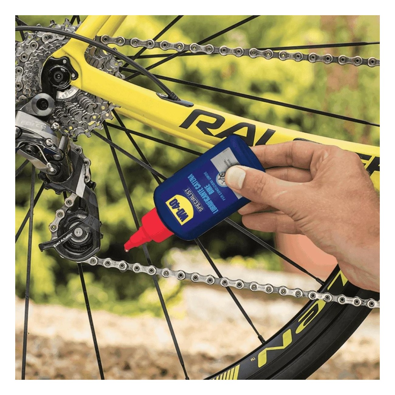 Lubricante para Cadenas de Bicicleta Húmedas WD-40 100ml - Protección Anticorrosión - 2