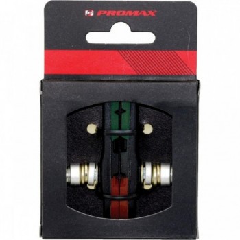 PROMAX 70mm V-Brake Shoes Tricolor with High-Performance Pad System - 3