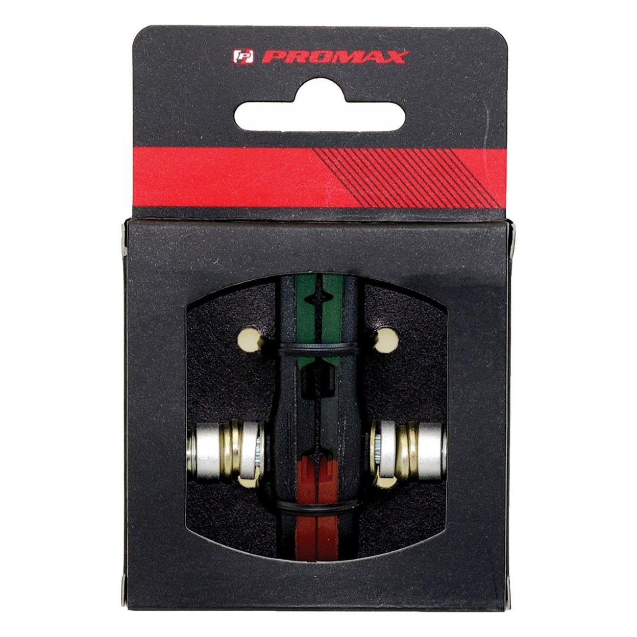 PROMAX 70mm V-Brake Shoes Tricolor with High-Performance Pad System - 3