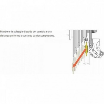 Cambio Posteriore Shimano Acera RD-M3020 SGS 7/8V con Gabbia Lunga e Meccanismo Double Servo per Terreni Impegnativi - 2 - Cambi