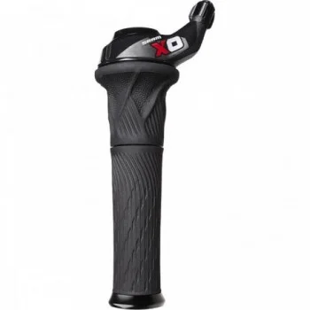 Shifter X0 Grip Shift 10 Vitesses Avant avec Poignée Bloquante Rouge SRAM - 1