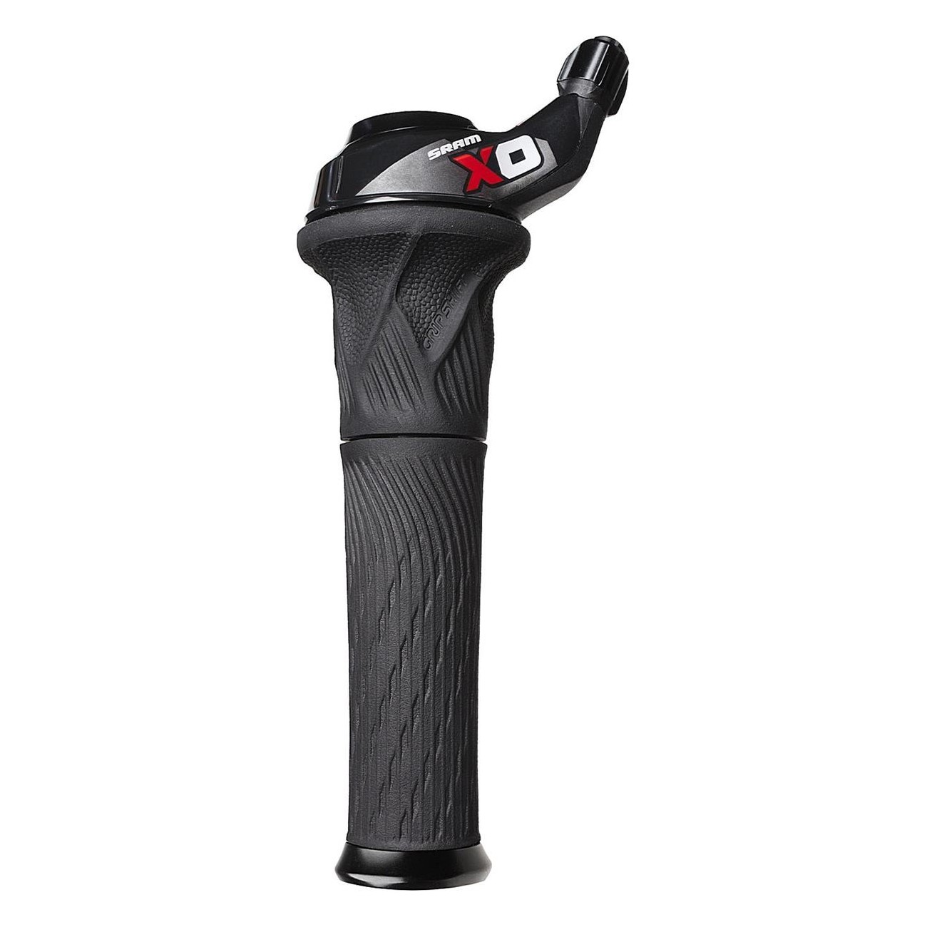 SRAM X0 Grip Shift 10-Speed Front Shifter with Red Locking Grip - 1