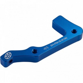 Shimano IS-PM 180 mm Brake Disc Adapter Blue for Rear Wheel - 1