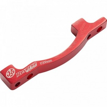 Rear Brake Adapter PM-PM +40mm Red for Disc Brake up to 200mm - 1