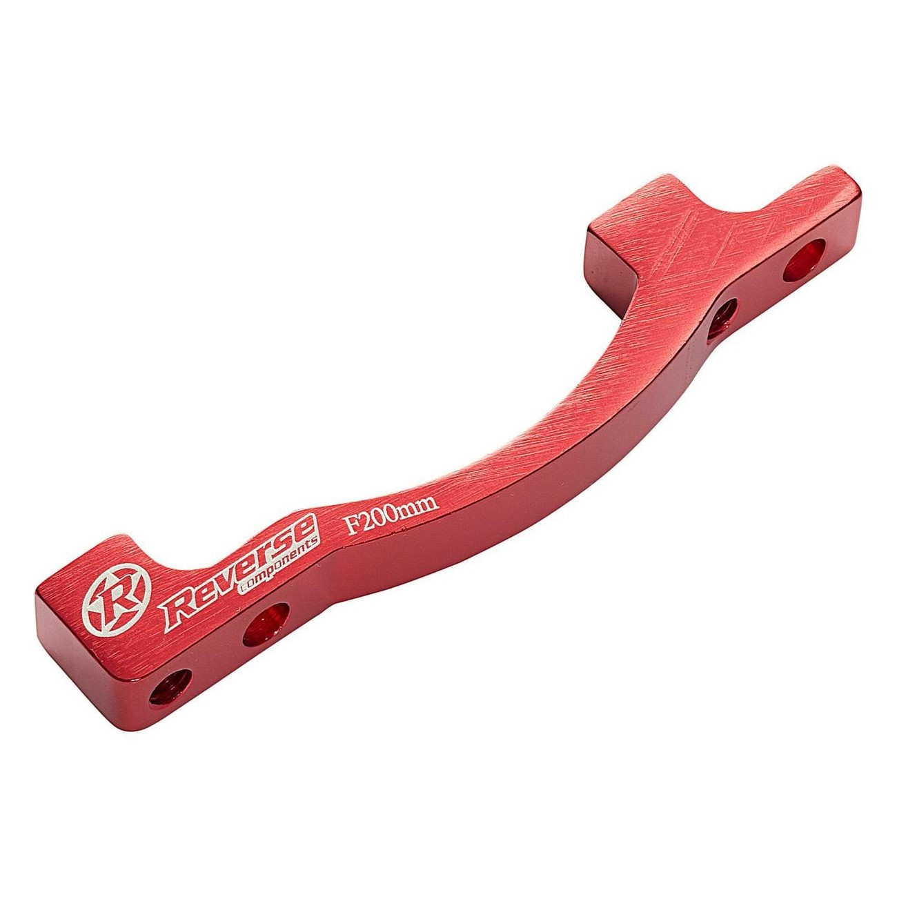 Rear Brake Adapter PM-PM +40mm Red for Disc Brake up to 200mm - 1