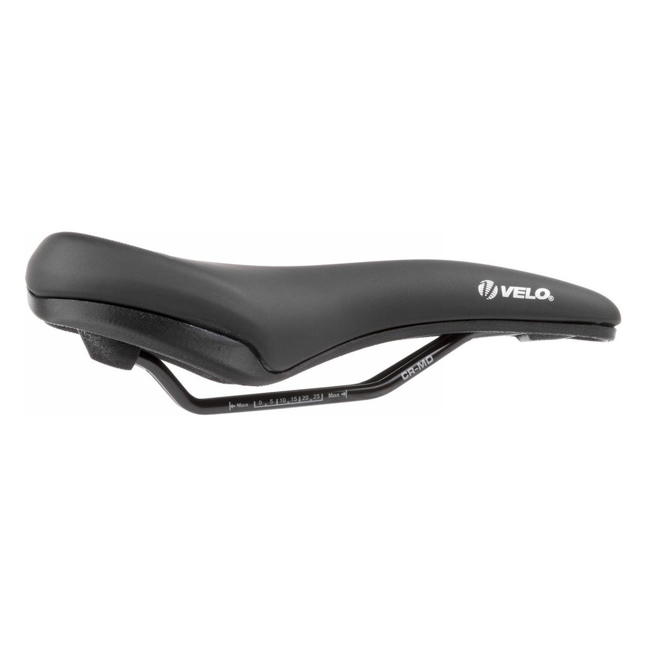 Selle e-bike VELO-FIT E1 XL 176x270 mm Noir pour Vélos Électriques - 5