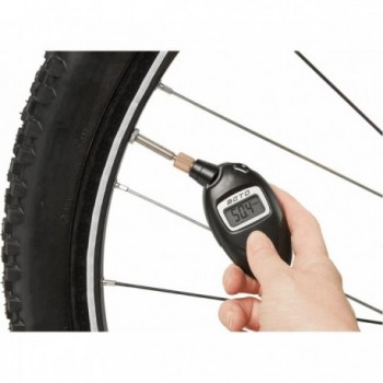 Digital Tire Pressure Gauge Beto 160 psi/11 bar for Workshop, AV/FV Valve Compatible - 2