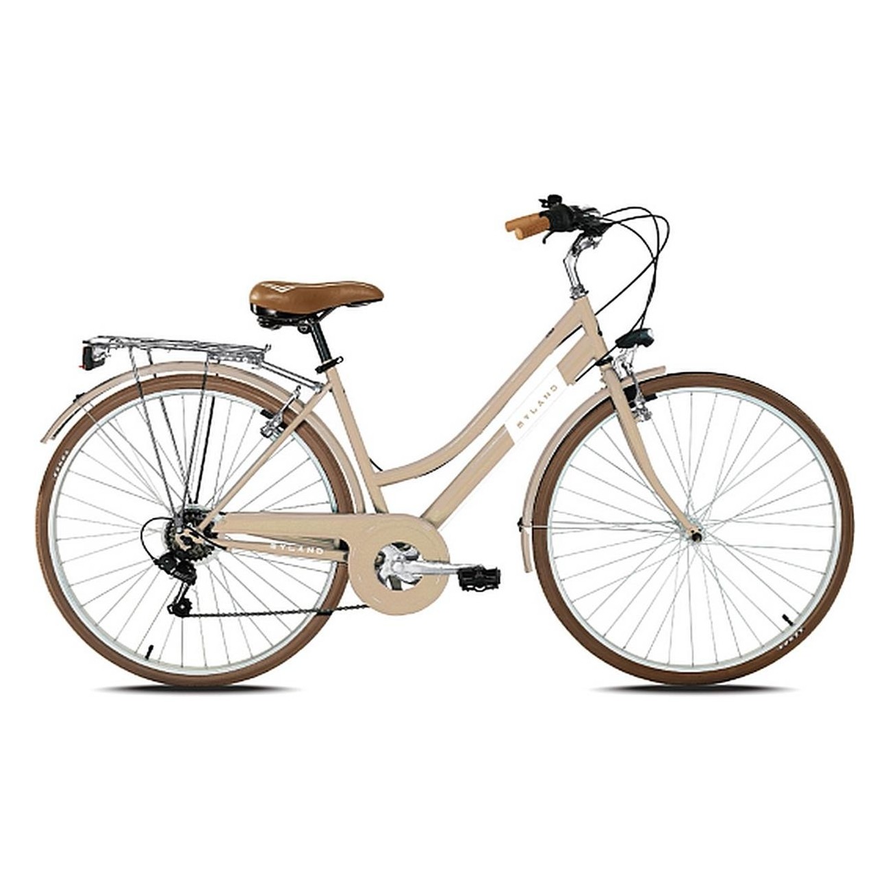 Damen City Fahrrad 28' Creme Dosso 28.1 mit Shimano 7-Gang, Größe S - 1