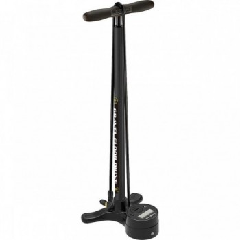 Pompe à pied Lezyne Gravel Digital Drive Noire avec manomètre numérique - 2