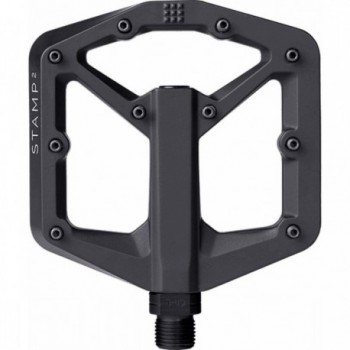 Crankbrothers Stamp 2 Small Black Offroad Pedals 2020 - Ideal for Freeride, Enduro, Trail, Downhill and All Mountain - 1