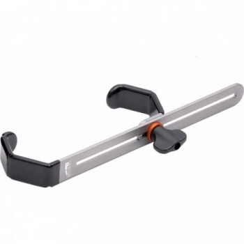 superB Silver Front Wheel Locking Support for Bicycle Maintenance - 1